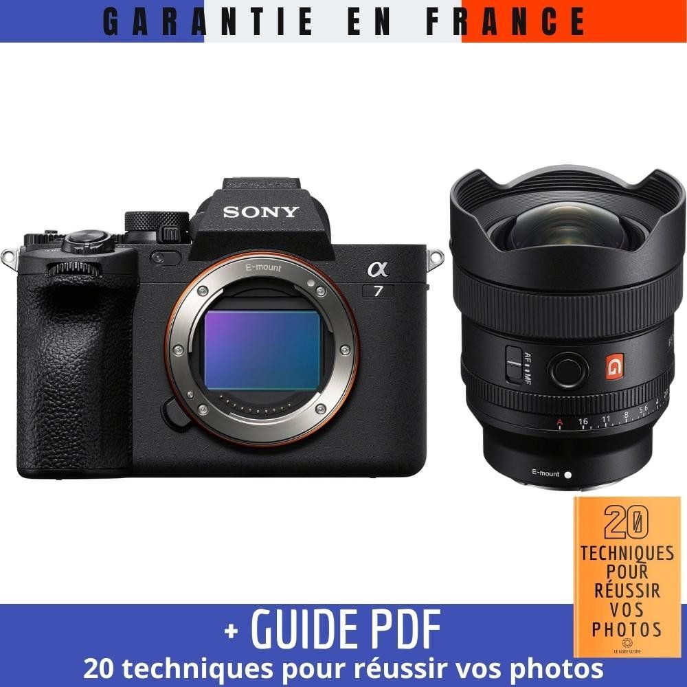 Sony A7 IV + FE 14mm f/1.8 GM Lens Kit + Guide PDF '20 TECHNIQUES POUR RÉUSSIR VOS PHOTOS'