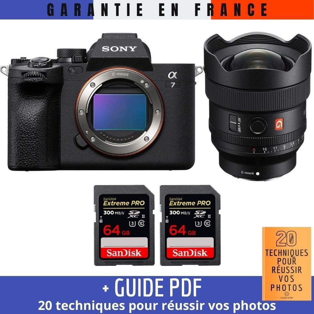 Sony A7 IV + FE 14mm f/1.8 GM + 2x SanDisk 64GB Extreme PRO UHS-II SDXC 300MB/s Memory Cards