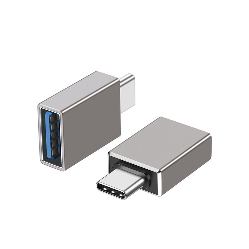 Adaptador USB-C a USB 3.2 (Gris claro) - INF