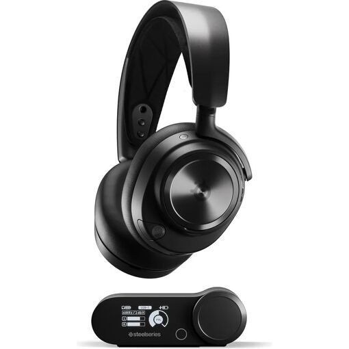 Auriculares de juego inalámbricos SteelSeries Arctis Nova Pro Negro para PC y PlayStation