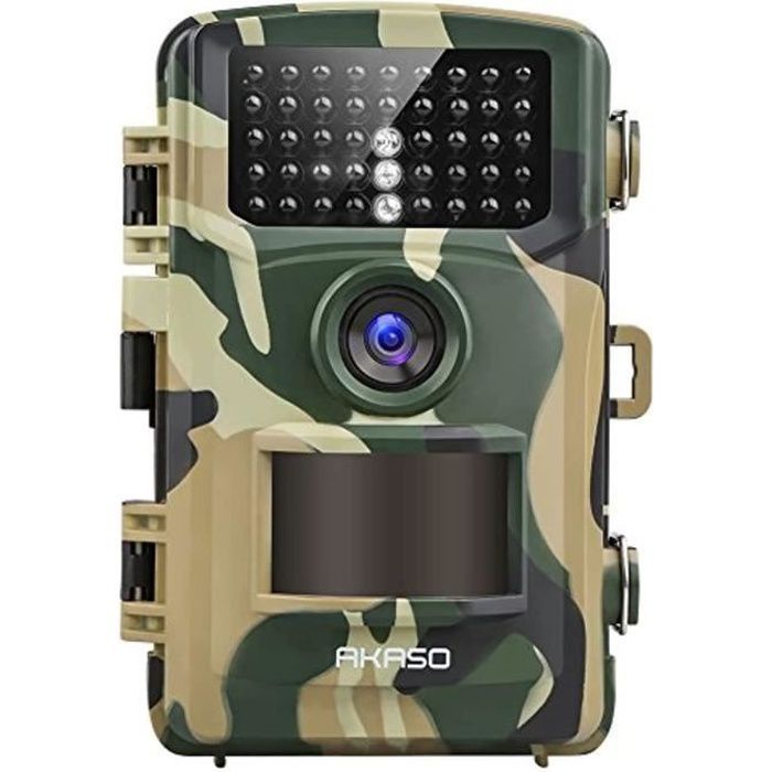 Akaso 14MP 1080P Waterproof Hunting Camera with 120° Wide Angle Night Vision