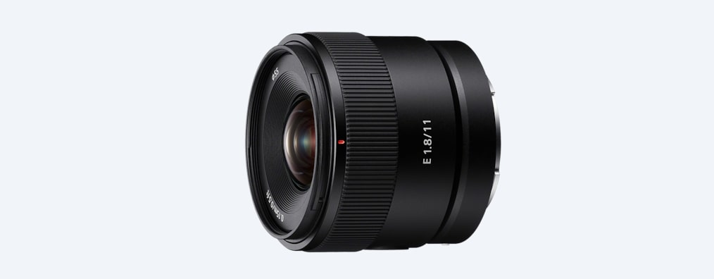 Objectif Sony SEL11F18 Téléobjectif Noir