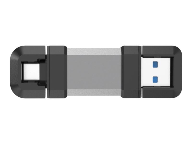Silicon Power Mobile C51 - USB Flash Drive - 128GB - USB 3.0 / Type-C - Silver
