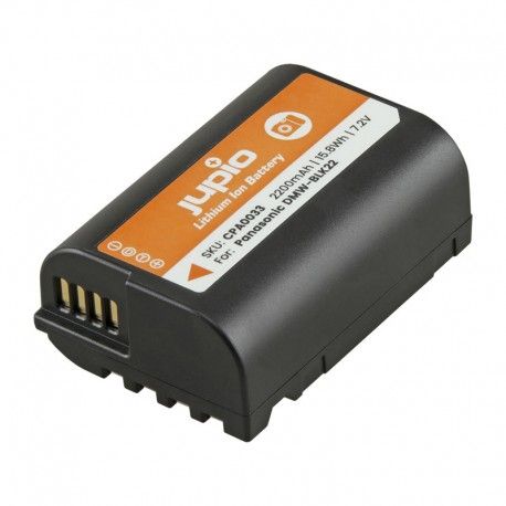 JUPIO Panasonic DMW-BLK22 Battery - 7.2V, 2200mAh, 15.8Wh