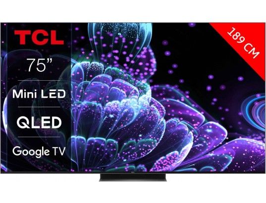 TCL 75C831 QLED TV 75" 4K Mini LED