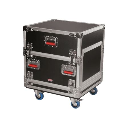 Gator G-TOUR-GRC-1406 - 14U Top Console Flight Case with Integrated 6U Rack