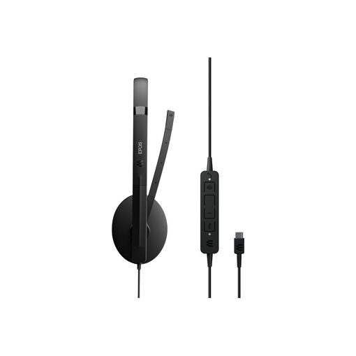 Auricular EPOS C10 con cable - Negro, certificado para Microsoft Teams
