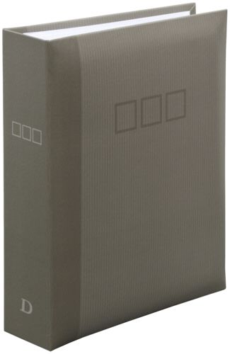 Deknudt Photo Album, A4 Size, 200 Pages, 10x15cm Photos, Grey