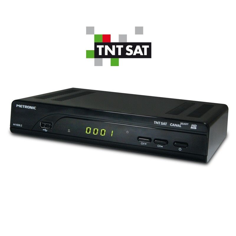 Metronic HD Satellite TV Receiver - PVR Ready