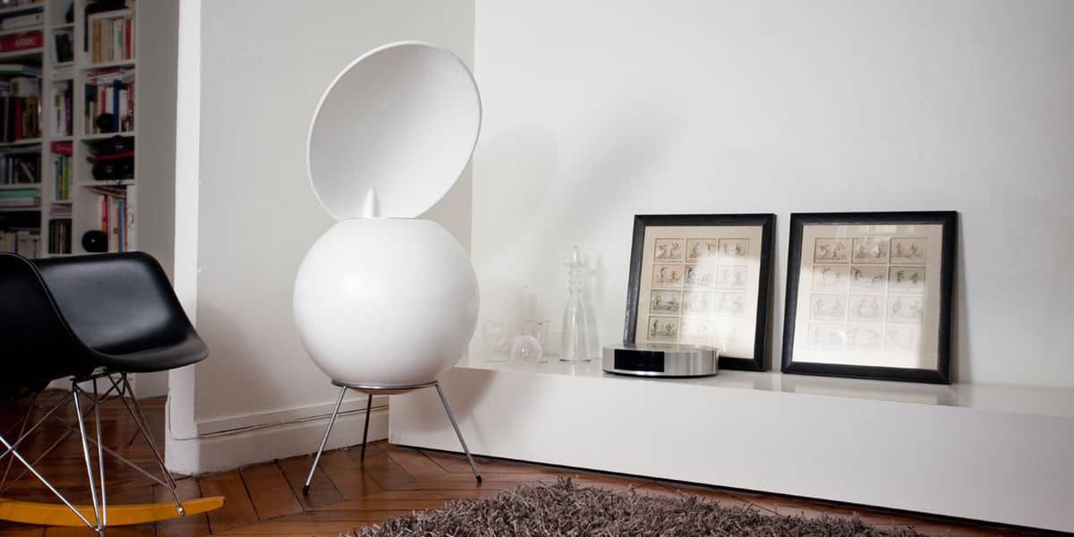 Elipson bs 50 Tribute Column Speaker - Satin White