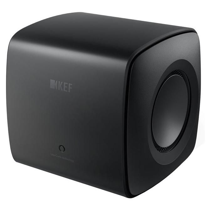 KEF KC62 Active Subwoofer, 1000W RMS - Carbon Black