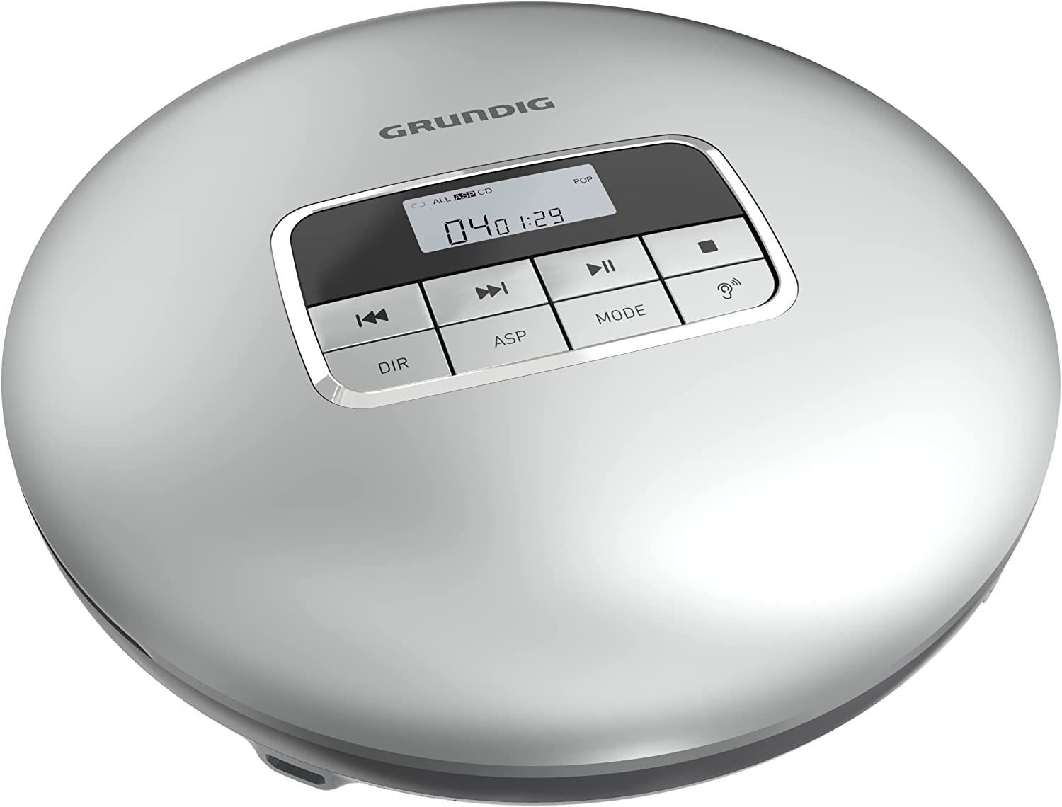 Grundig Portable CD Player Silver/Black