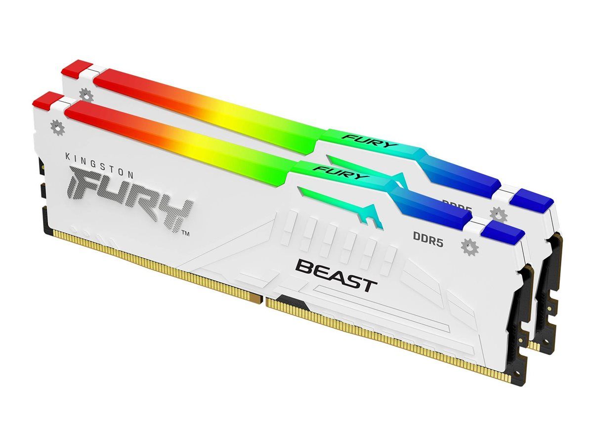 Kit Kingston FURY Beast RGB DDR5 de 32 GB (2 x 16 GB)