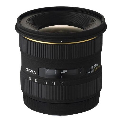 Objectif Sigma EX 10-20 mm f/4,0-5,6 DC HSM Canon EF