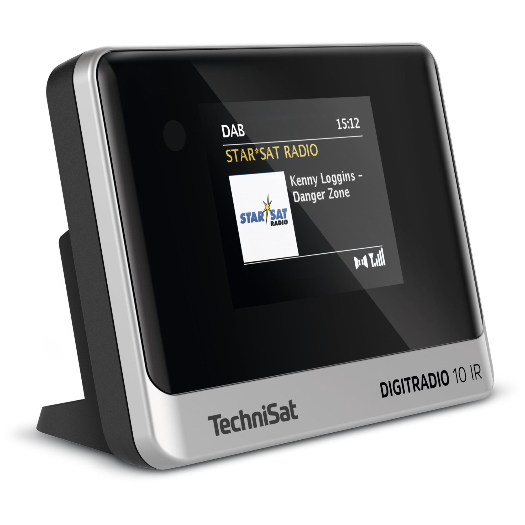 TechniSat DIGITRADIO 10 IR Digital Internet Radio, Black/Silver