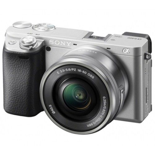 Sony Alpha A6400 24.2MP + 16-50mm Lens Kit (Silver)