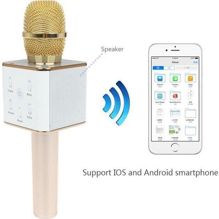 Micrófono de Karaoke inalámbrico PARADISHOP7 Q7