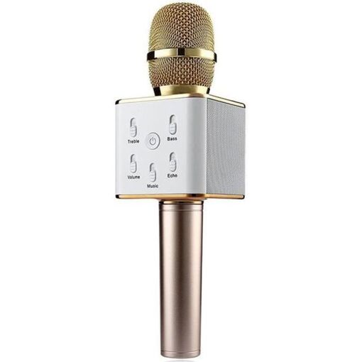 Microphone portable sans fil Boblov Q7 pour karaoké