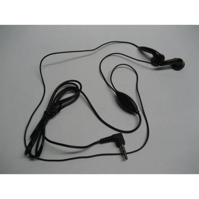 Alcatel Original Headphones CCB3160A15C4 for One Touch Pop, Black