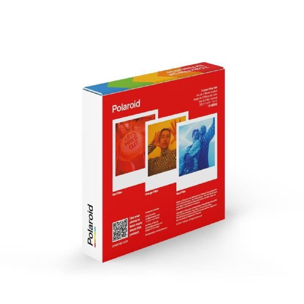 Polaroid Color Filter Set for Instant Camera Go - Red, Blue, Yellow
