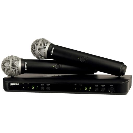 Shure BLX288/PG58 H8E - Système UHF analogique - Deux micros main PG58