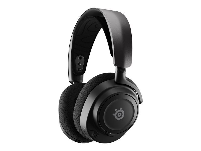 SteelSeries Arctis Nova 7 Wireless Headset - Microphone Headset - Over-Ear - 2.4GHz Radio/Bluetooth - Black - For Nintendo Switch, Sony PlayStation 5
