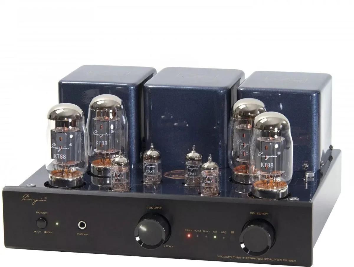 Cayin CS-55A KT88 Hi-Fi Amplifier Black