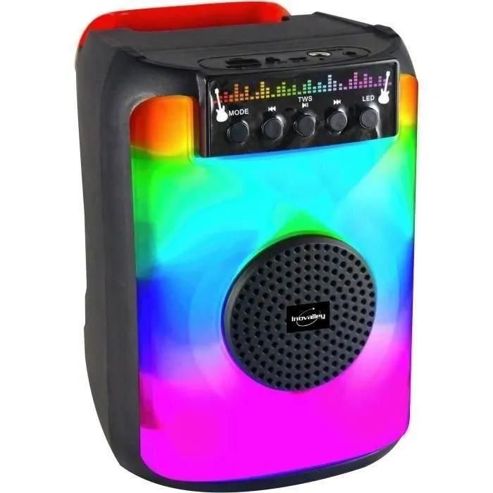 Altavoces de Karaoke FireSound con LED Bluetooth