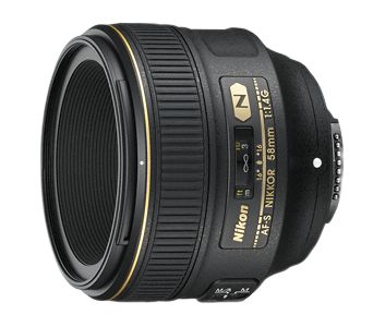 Lente Nikon AF-S 58 mm f/1.4 G