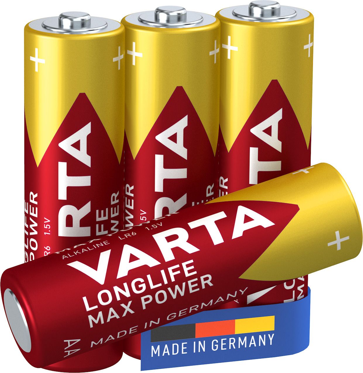 Batería Varta AA alcalina desechable - 50,5 mm x 14,5 mm, 23,8 g
