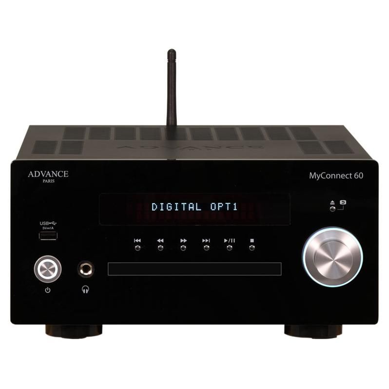 Advance Paris My Connect 60 Hi-Fi Amplifier - Black