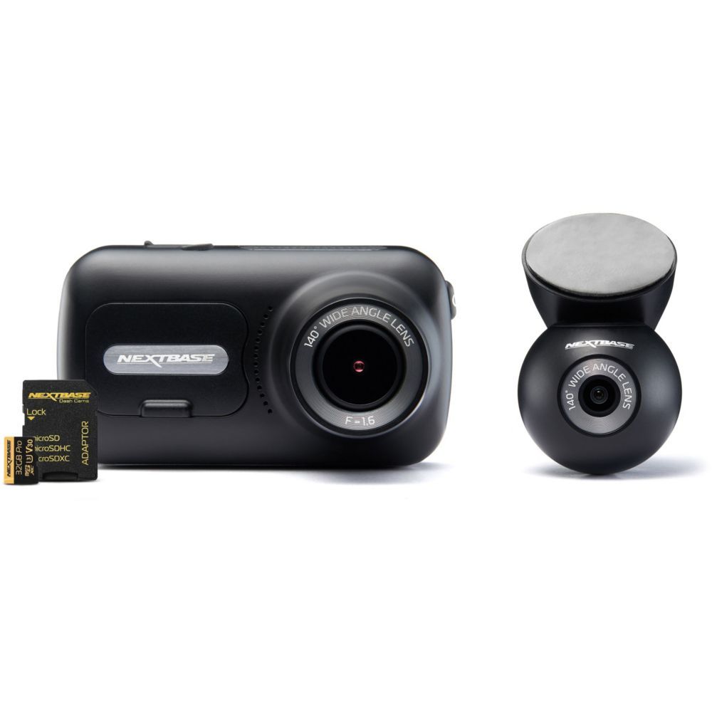Next Base 320XR Dashcam Pack with Camera Module and 32GB SD Card