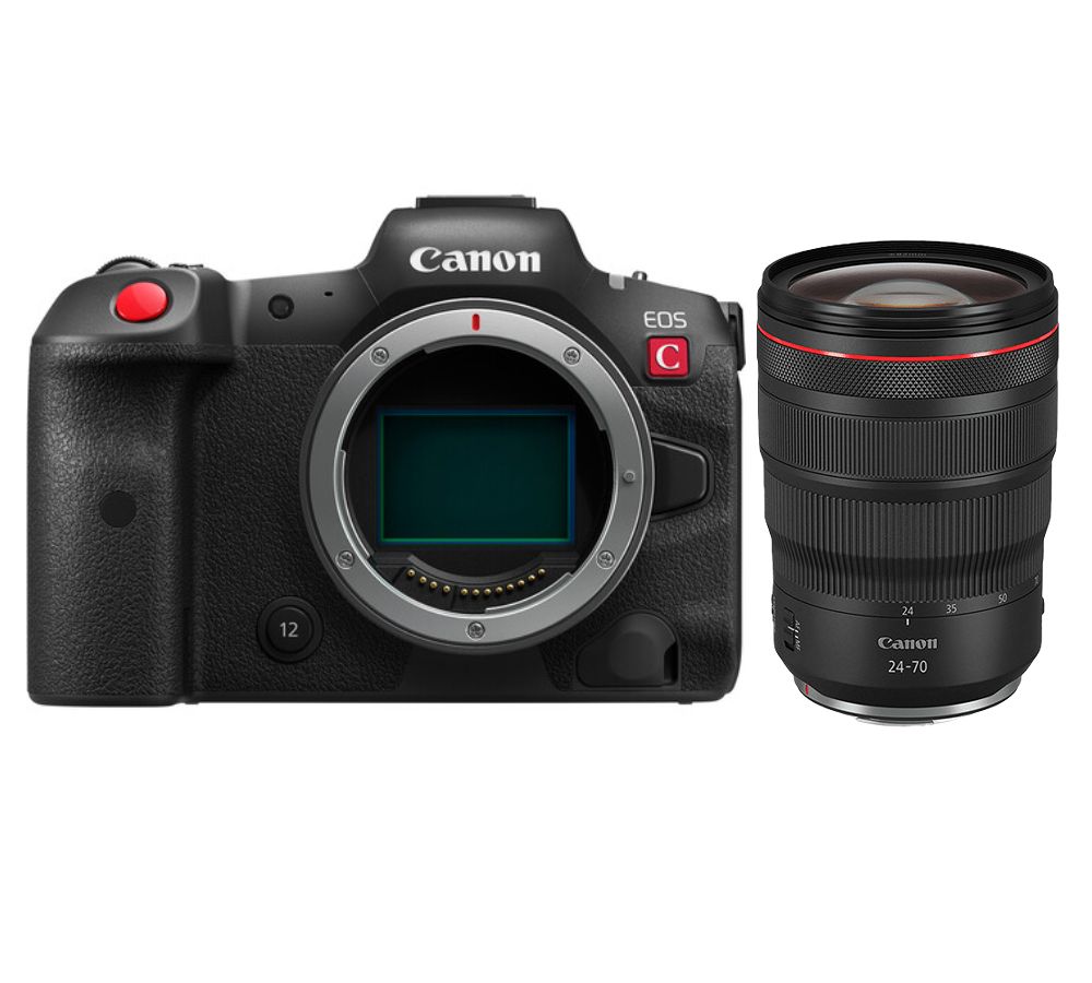 Canon EOS R5C Camera with RF 24-70mm f/2.8L IS USM Lens