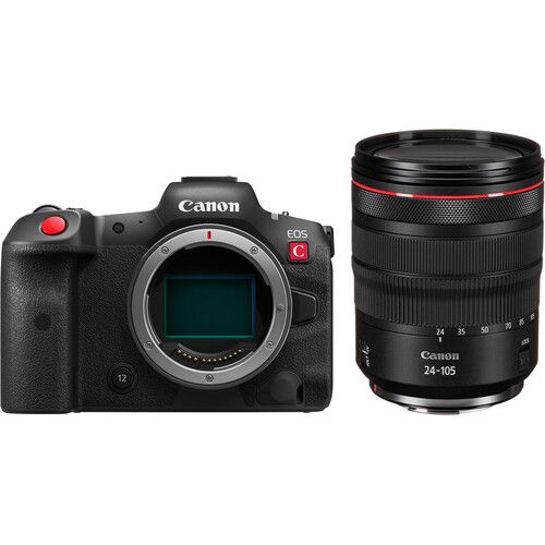 Kit Cámara Canon EOS R5 C + Objetivo RF 24-105mm f/4L IS USM