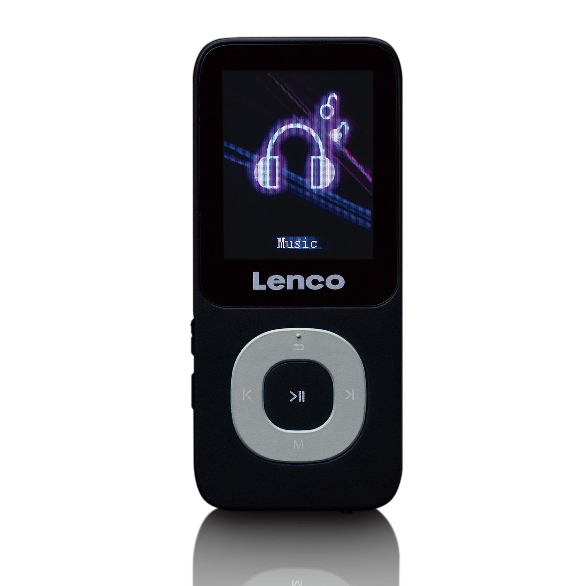 Lenco Xemio-659 4GB Micro SD MP3/MP4 Player - Black-Grey