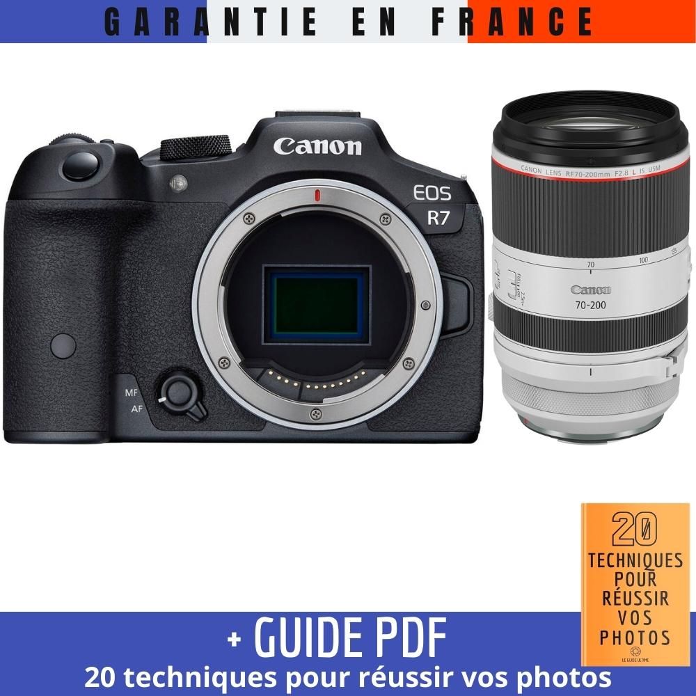 Canon EOS R7 RF 70-200mm F2.8 L IS USM with Guide PDF - 20 Techniques for Succeeding in Photography