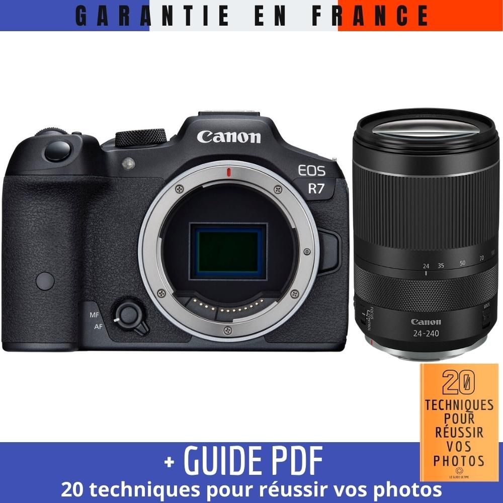 Canon EOS R7 + RF 24-240mm F4-6.3 IS USM + Guide PDF 20 Techniques for Successful Photos