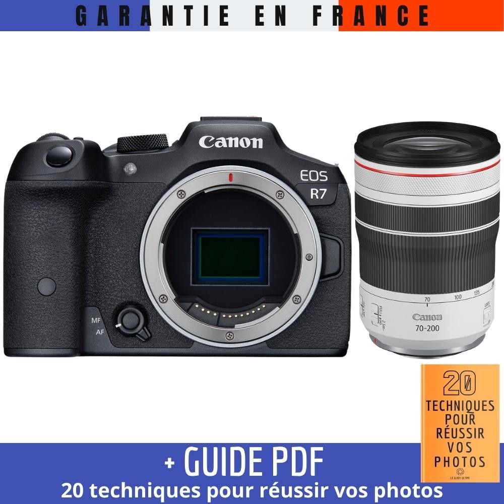 Canon EOS R7 + RF 70-200mm F4 L IS USM Kit + '20 Techniques to Succeed in Photography' Guide