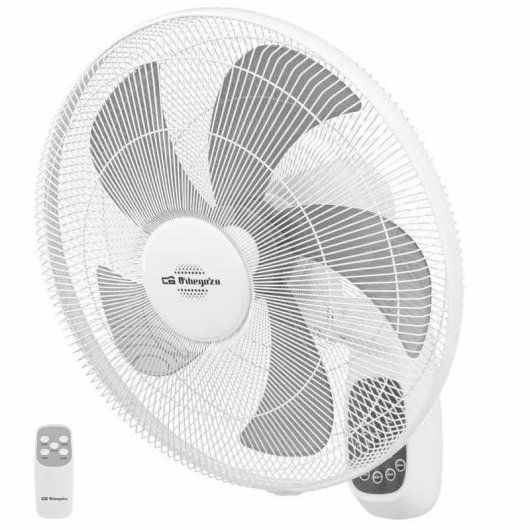 Orbegozo Wall Fan WF 0248 Remote Control 60W White