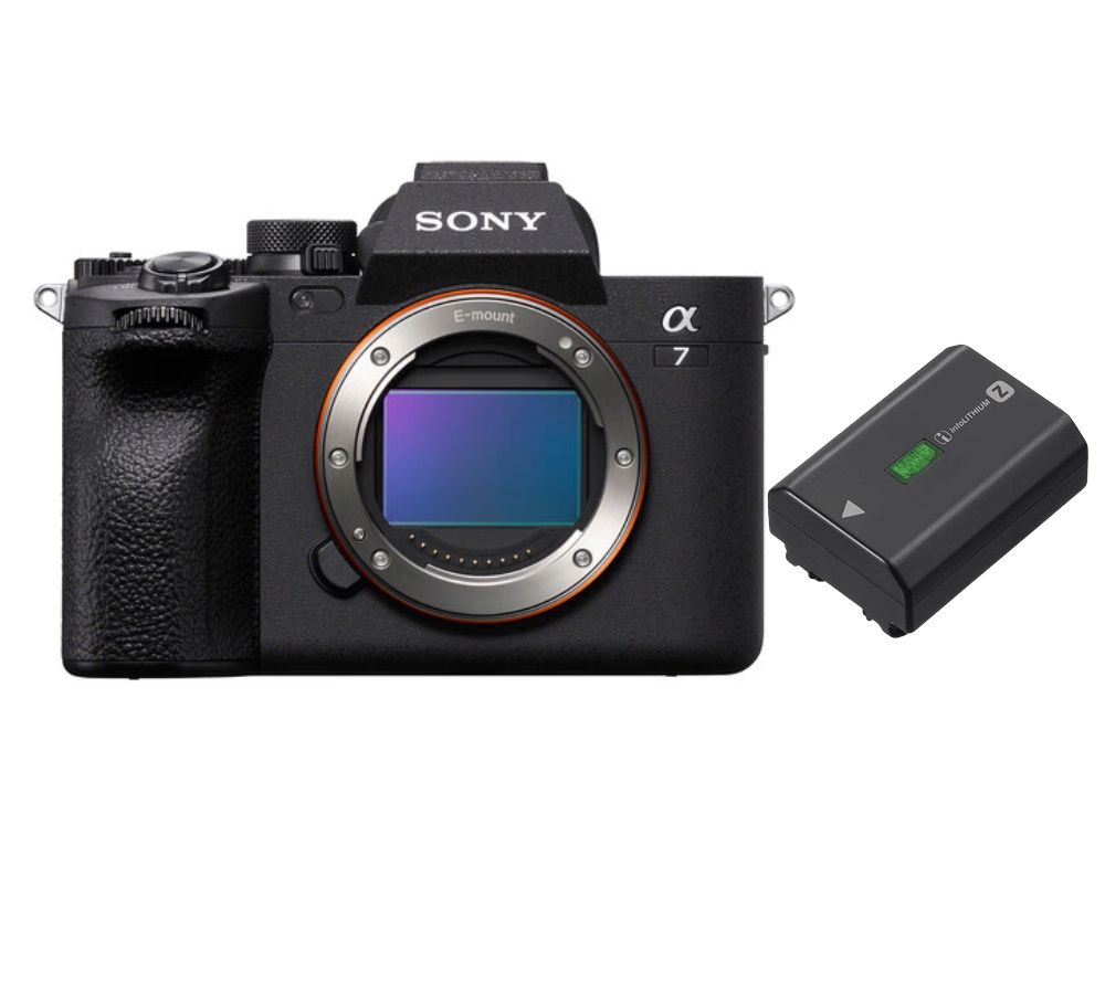 Sony Alpha A7 IV Camera with Sony NP-FZ100 Battery