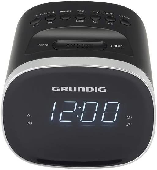 Grundig Sonoclock 2000 Alarm Clock Black