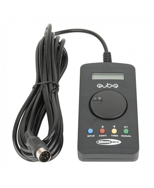 Control Remoto Showtec QubiQ (Tamaño: Mediano, Color: Negro, Capacidad: 100 Dispositivos)