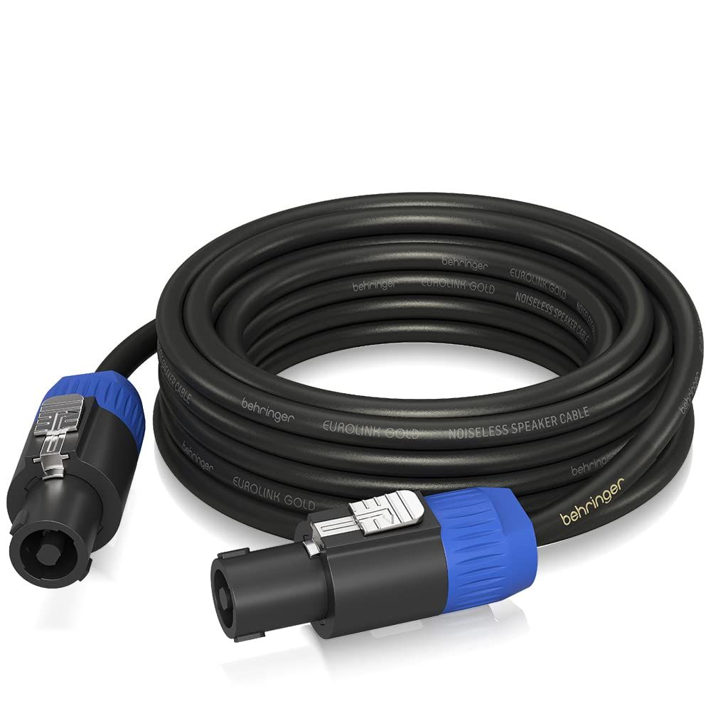 Behringer GLC2-1000 Eurolink Gold Performance 2x 1.5mm² speakON Cable, 10m