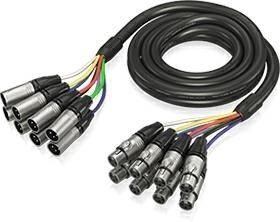 Behringer GMX-300 Gold Performance XLR Multi-Pair Cable, 8 Pairs, 3m
