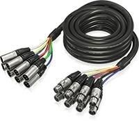 Behringer GMX-500 8-Pair XLR Multi-Pair Cable, 5m
