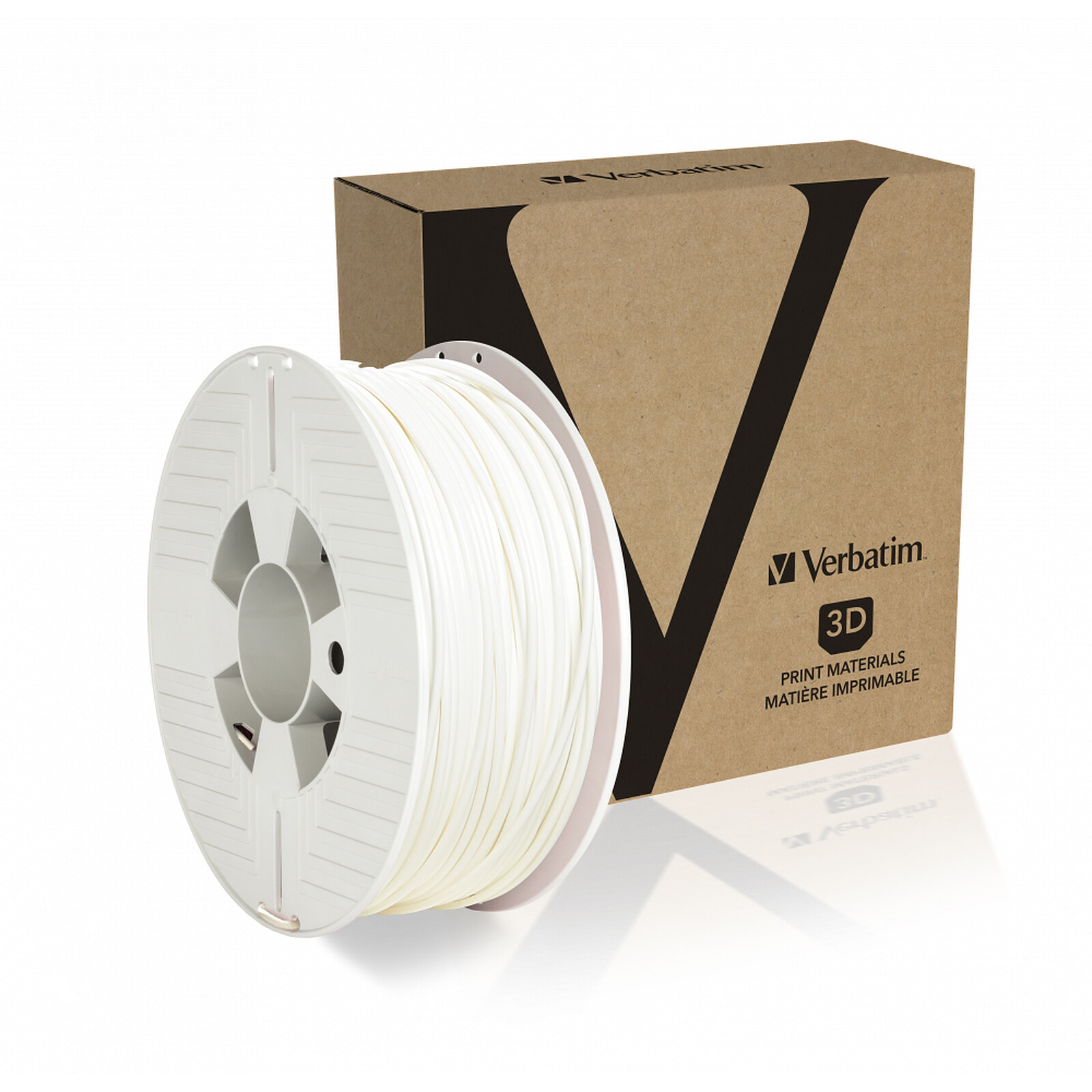 Verbatim PET-G 2,85 mm 1 Kg - Blanc