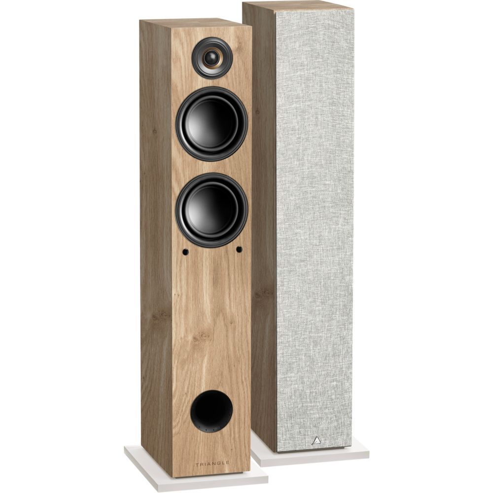 Triangle ELARA LN05A Bluetooth Speaker - Chestnut (2x)