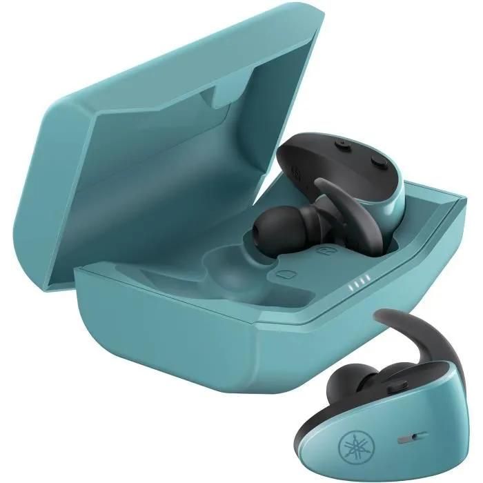 Yamaha TW-ES5A True Wireless Earphones, Turquoise