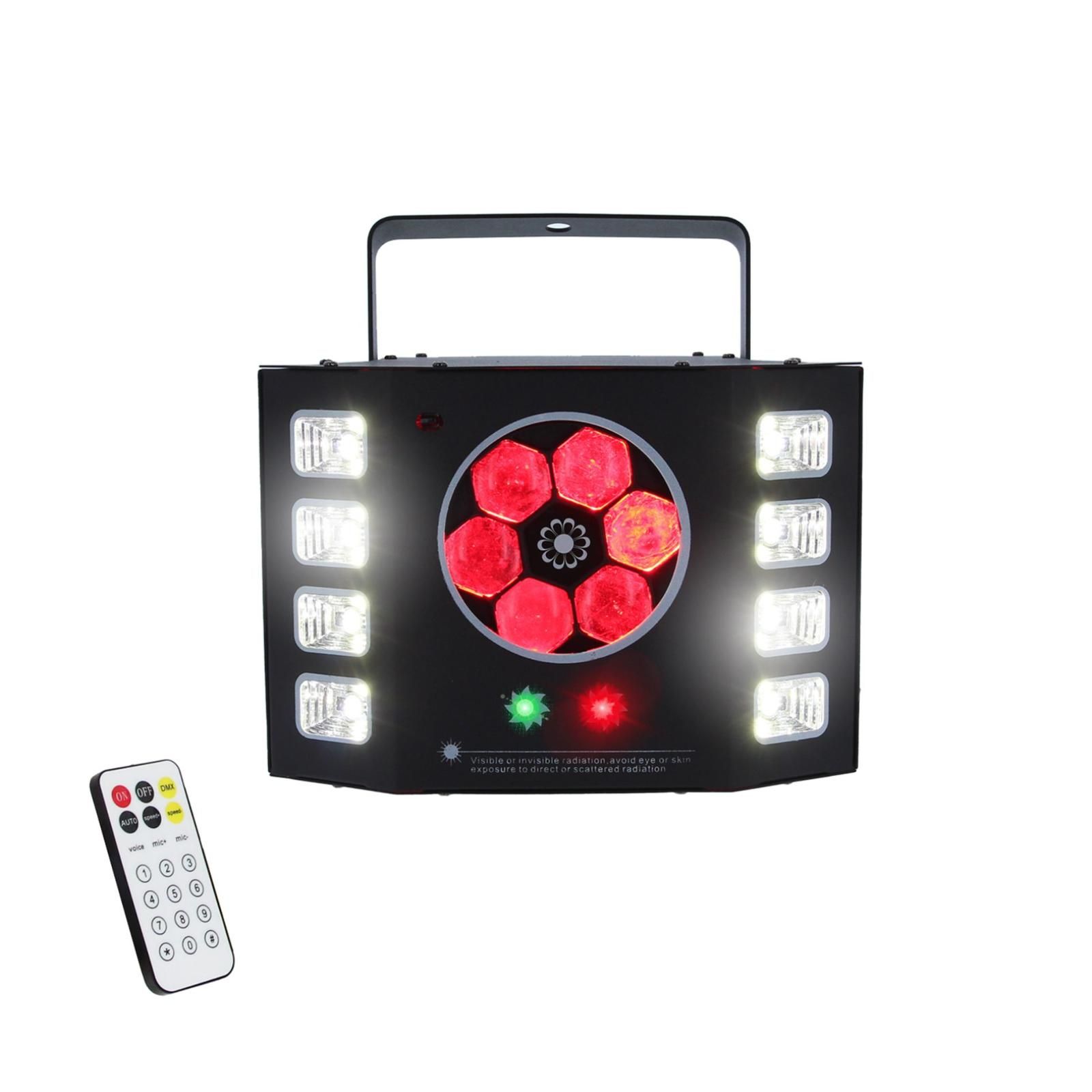Boîte à lumière POWERLIGHTING 90's - Effet disco LED 4 en 1