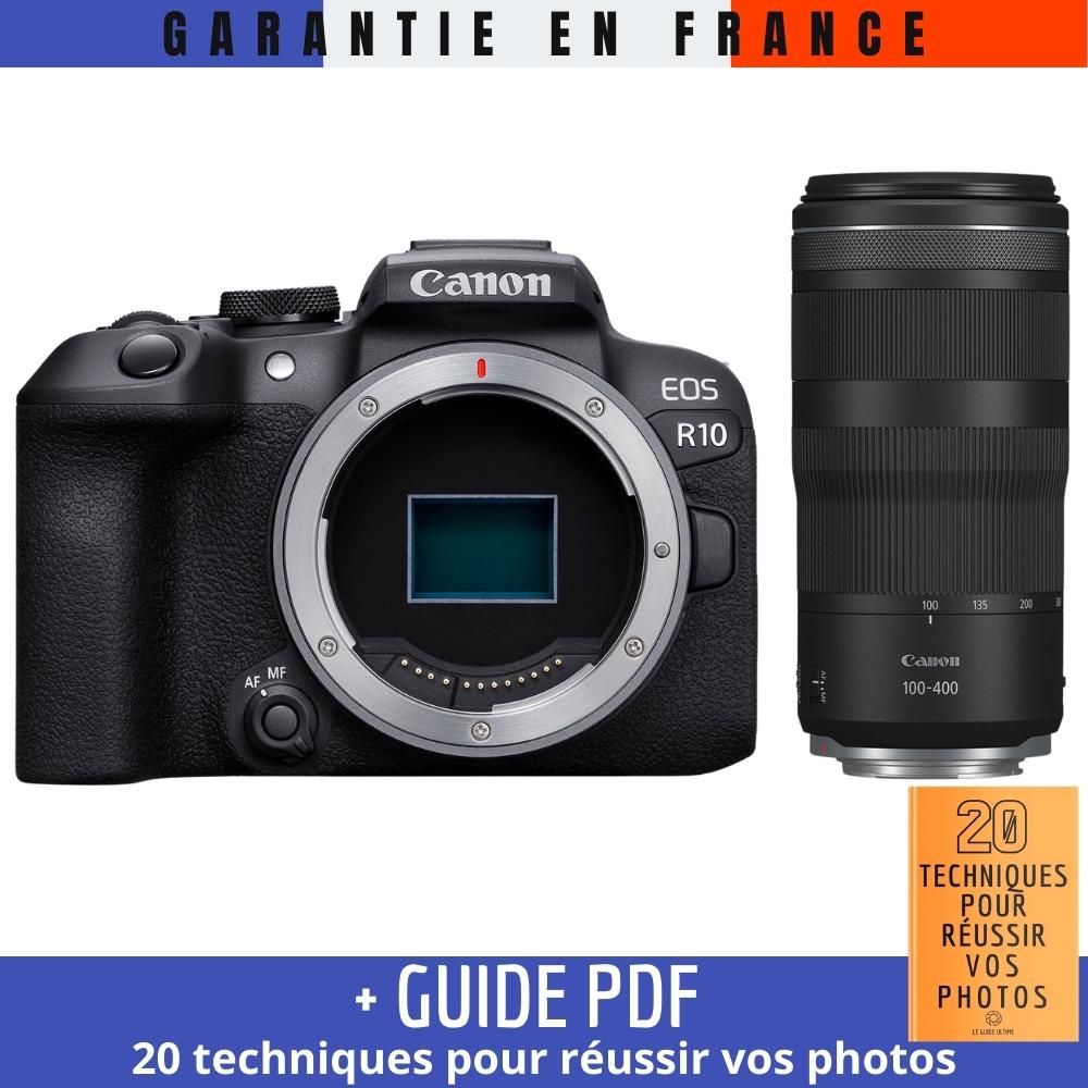 Canon EOS R10 + RF 100-400mm F5.6-8 IS USM + Guide PDF '20 Techniques for Successful Photos